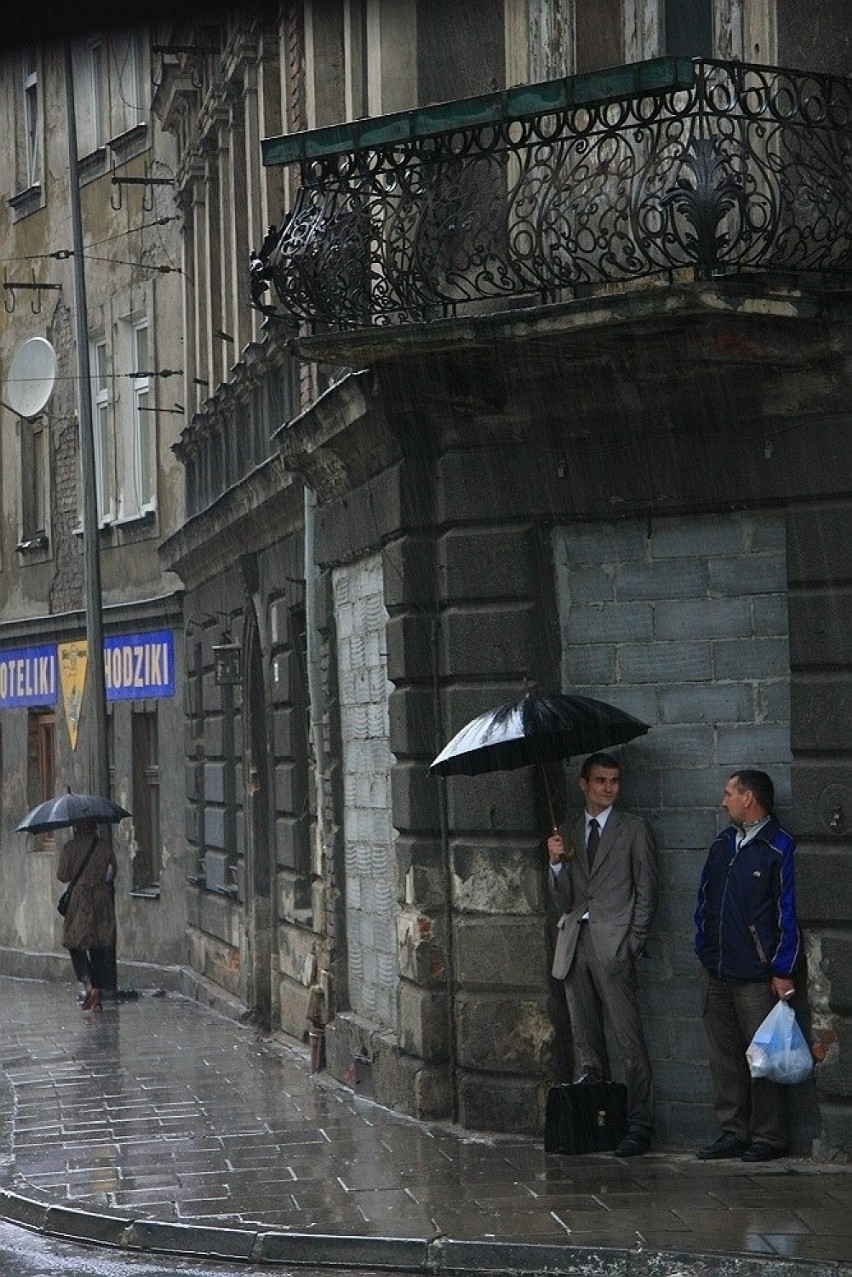 02.06.2009 krakow burza nad podgorzem podgorze ulewa deszcz...