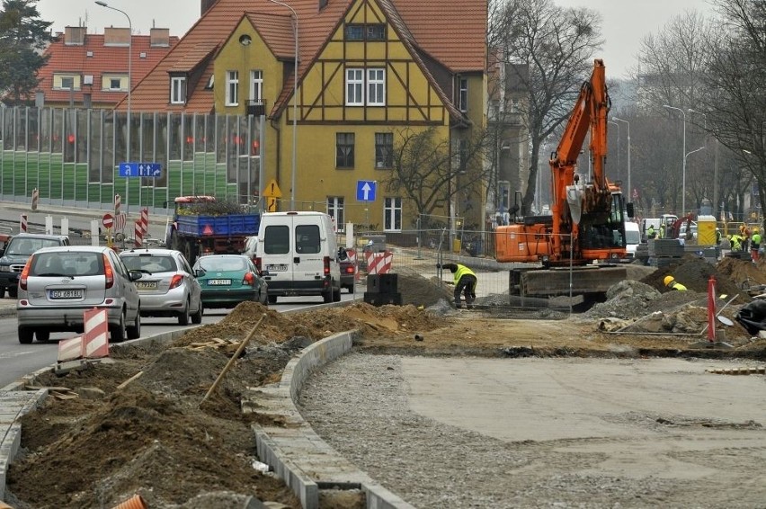 Trasa Słowackiego w Gdańsku: Większa część drogi zostanie otwarta w tym roku? ZDJĘCIA
