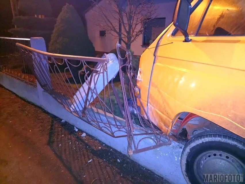Pijany kierowca spowodował kolizję w Tarnowie Opolskim.