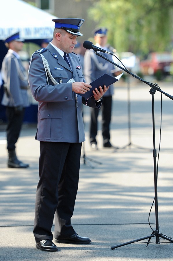 Obchody święta policji w Komendzie Miejskiej w Poznaniu