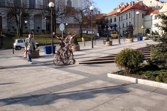 Wizualizacja pomnika żab, który wiosną stanie na Wzgórzu