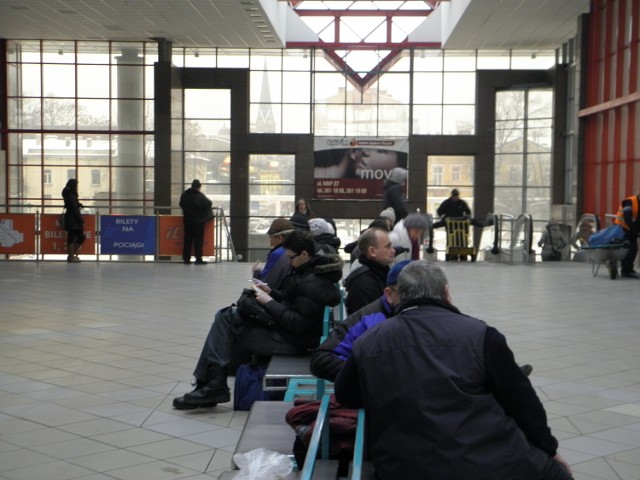 Strajk na kolei w Częstochowie
