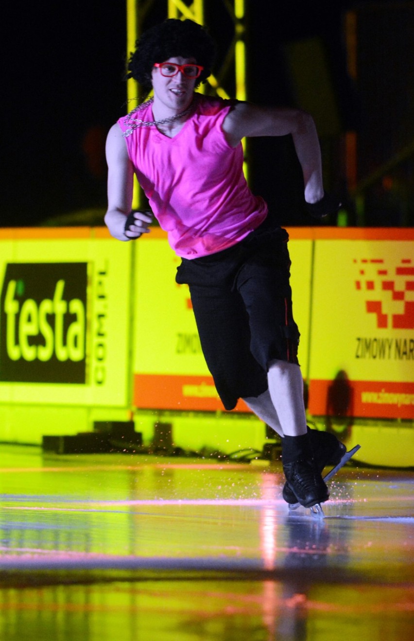 Kings on Ice. Popis łyżwiarskich umiejętności na Stadionie...