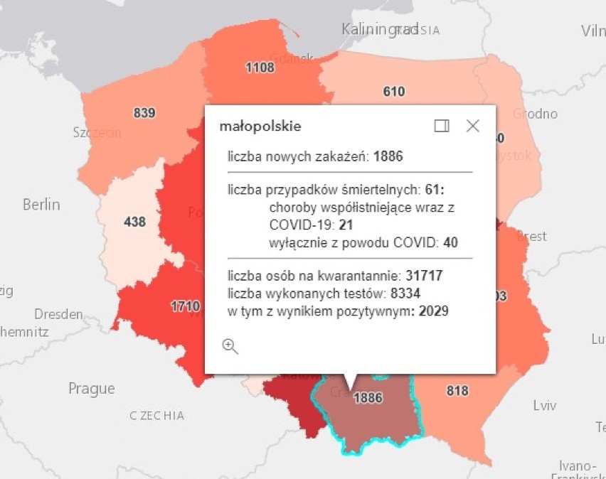 Koronawirus. Znów więcej zakażeń SARS-CoV-2 w Tarnowie oraz regionie tarnowskim. Trzecia fala pandemii nie odpuszcza [AKTUALIZACJA 14.04]