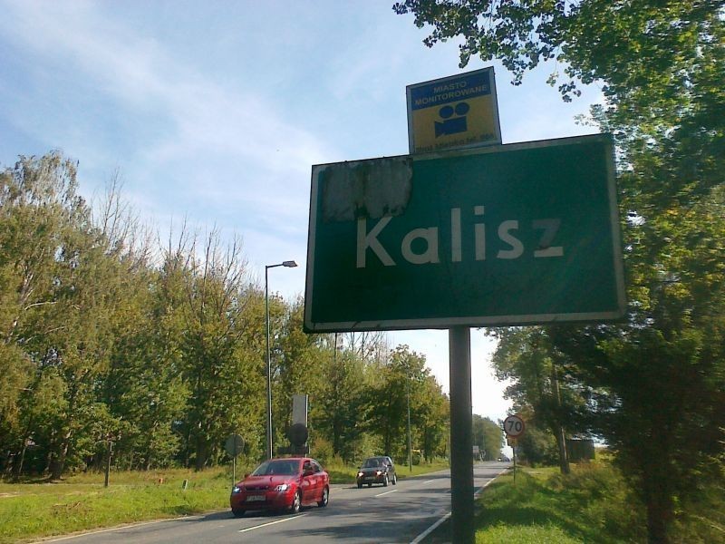 Wjazd do Kalisza, ul. Poznańska
