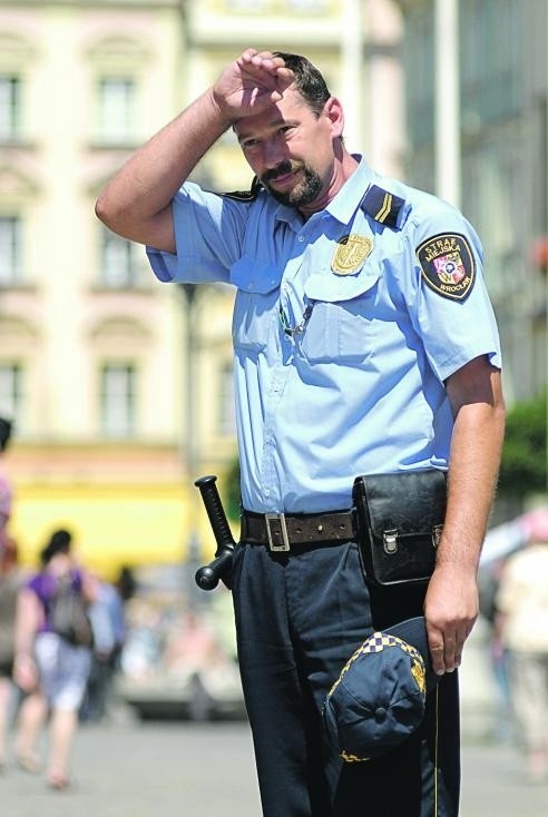 Bolesław Pyrek, strażnik miejski