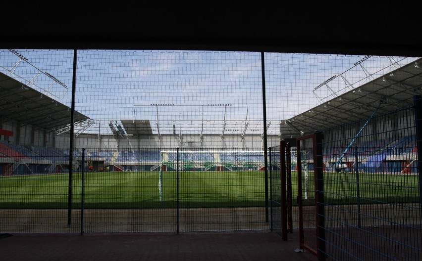 Stadion Piasta Gliwice już prawie gotowy! [ZDJĘCIA]