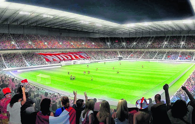 Nowy stadion Widzewa ma pomieścić ok. 32 tys. kibiców