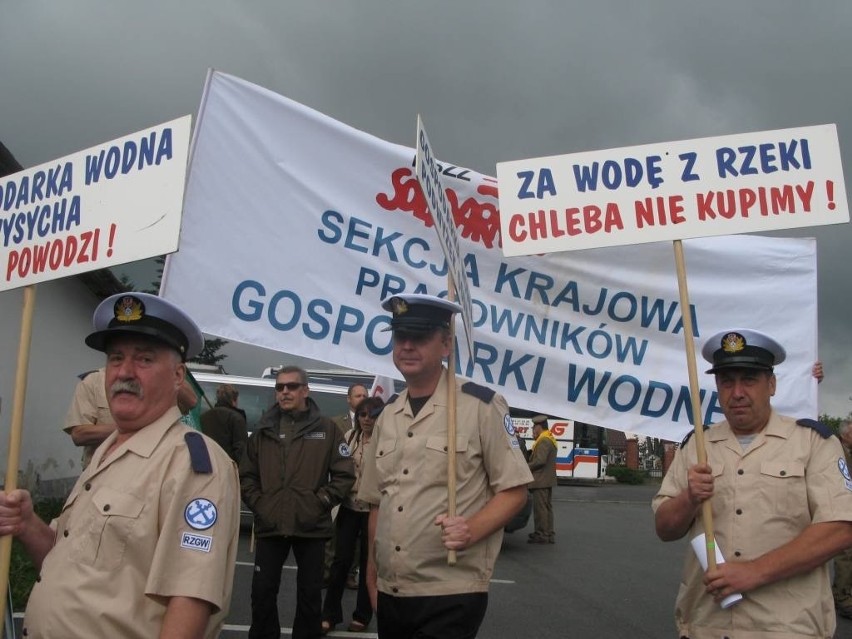 Zakopianka: protest pracowników parków narodowych