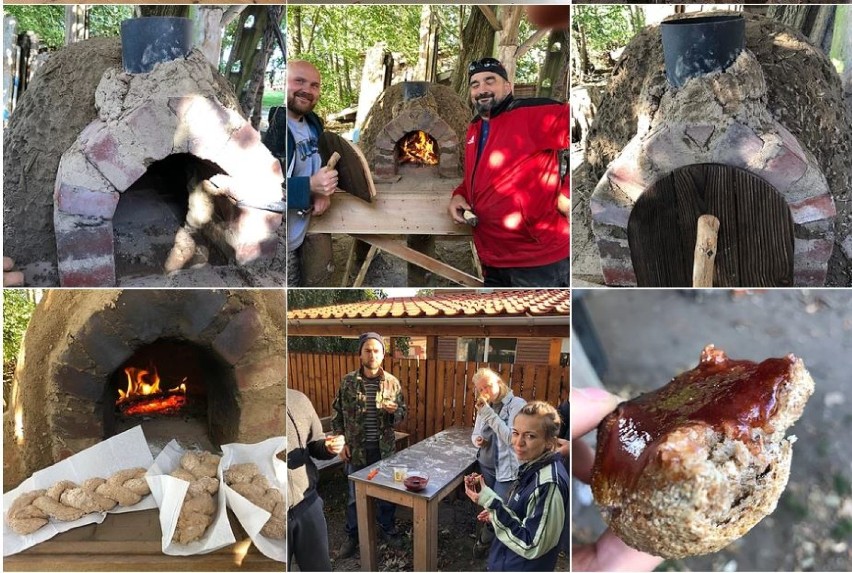 Nauczyciele UL Radawnica zbudowali piec do pizzy i chleba [FOTO, WIDEO]