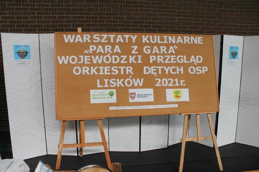 Warsztaty Kulinarne „Para z Gara” i Wojewódzki Przegląd Orkiestr Dętych OSP w Liskowie. ZDJĘCIA