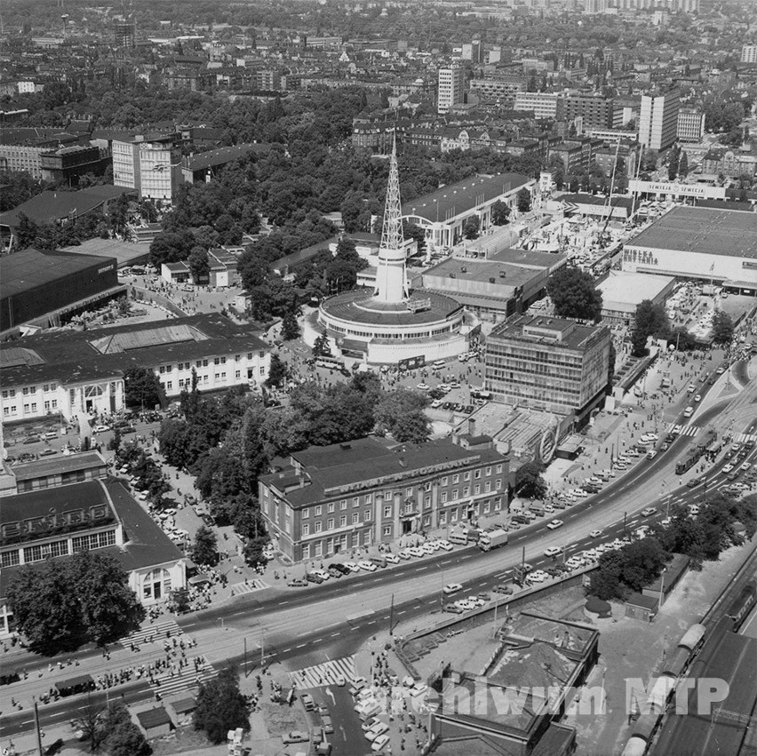 MTP i okolice z lotu ptaka. Rok 1978.