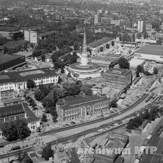 MTP i okolice z lotu ptaka. Rok 1978.