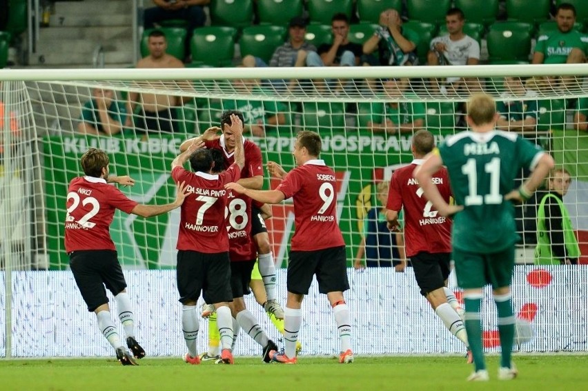 Strzelanina na Stadionie Miejskim. Śląsk Wrocław - Hannover 96 3:5 (RELACJA, ZDJĘCIA)