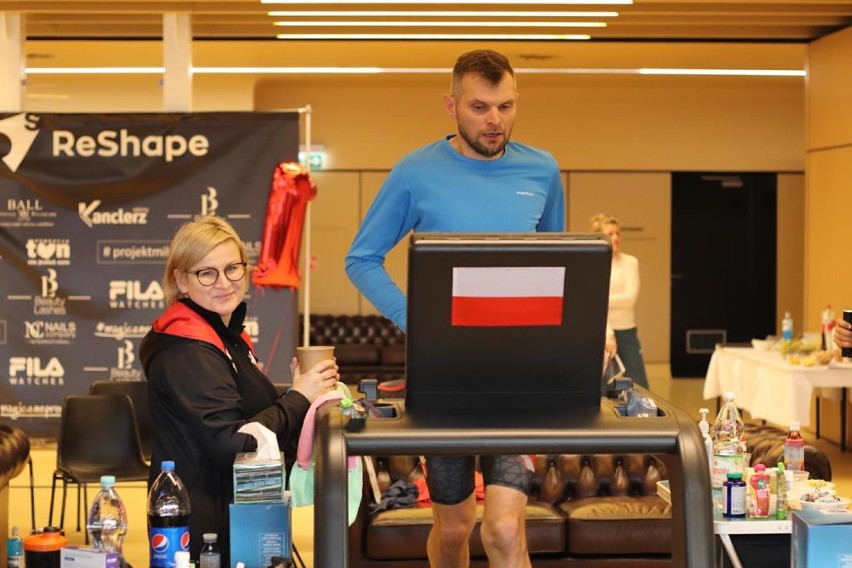 Dąbrowianin Tomasz Waszkiewicz przebiegł 327,33 km w 48 godzin. To 7. wynik na świecie FOTO 
