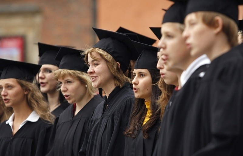 Studenci odśpiewali Gaudeamus