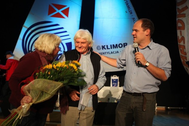 Janusz Frąckowiak, laureat nagrody Wójta w dziedzinie sportu, żeglarz.