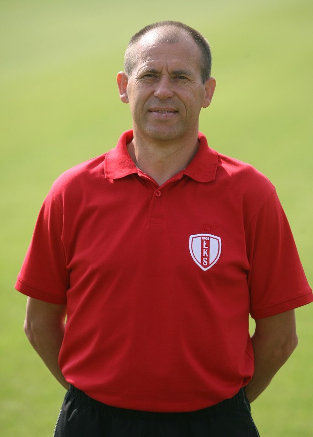 Trener ŁKS Marek Chojnacki