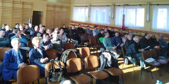 Debata z rolnikami na temat melioracji w gminie Krzywiń