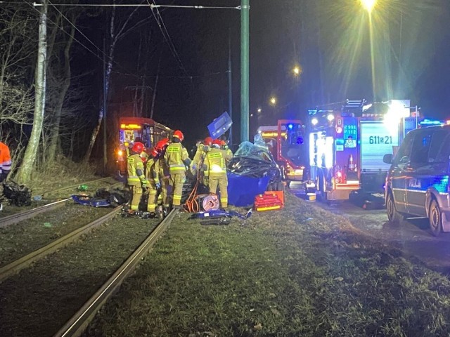 Śmiertelny wypadek w Sosnowcu, nie żyje młody mężczyzna