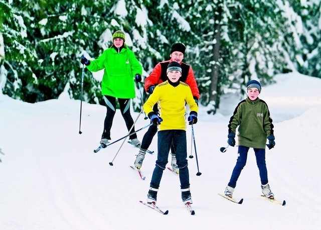 W Jakuszycach narciarzom śniegu nigdy nie brakuje