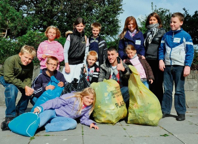 W sobotę w Gdyni najwięcej śmieci zebrały dzieci z Domu Integracyjno-Rodzinnego w Gdańsku