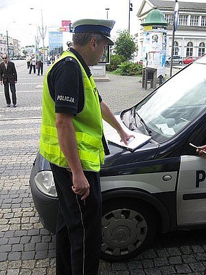 Policjanci z Sosnowca kontrolowali m.in. pieszych.