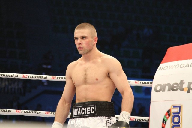 Łukasz Maciec jest jedynym lubelskim zawodowym bokserem
