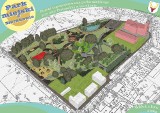Sierakowianka proponuje koncepcję zagospodarowania parku przy kościele