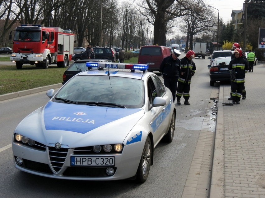 Wrocław: Zderzenie na ul. Wiejskiej