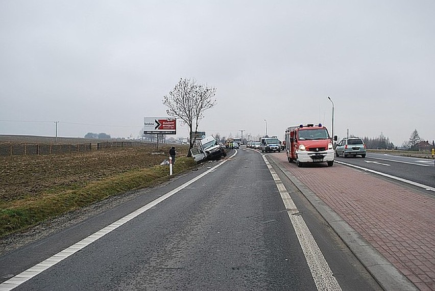 Wypadek w Sędziszowie Małopolskim. Jedna osoba trafiła do...