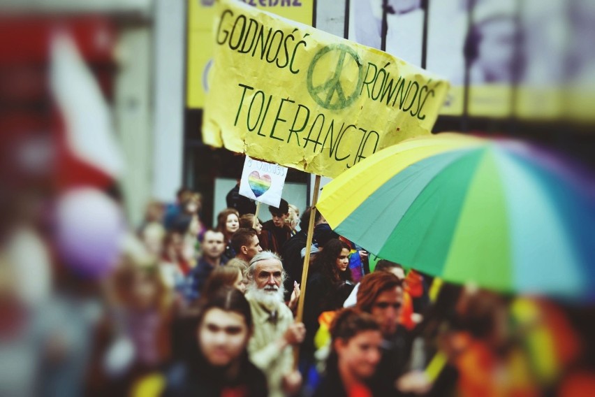 Marsz Równości odbył się po raz pierwszy w Zielonej Górze w...