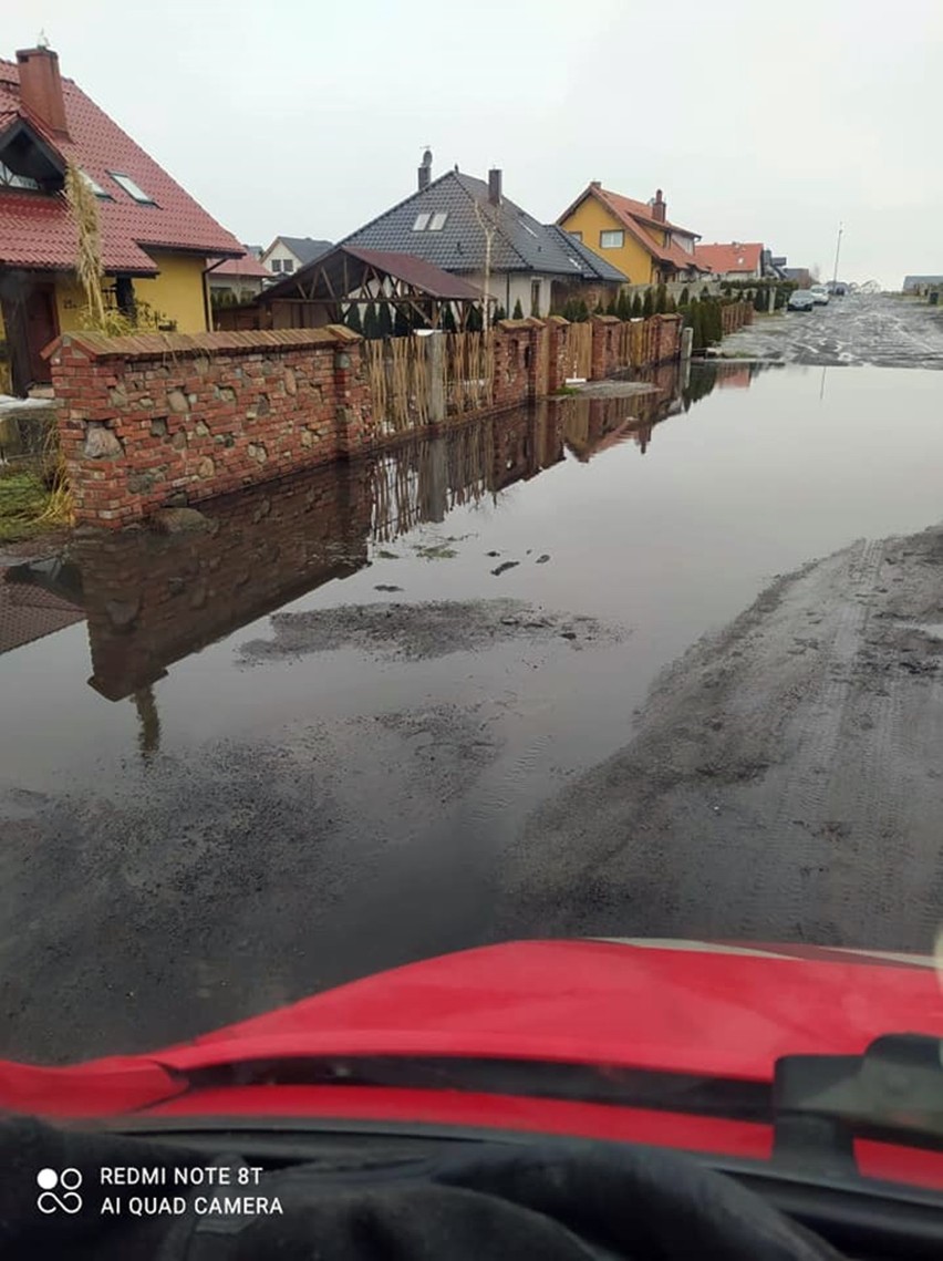 Podtopienie w Strachocinie