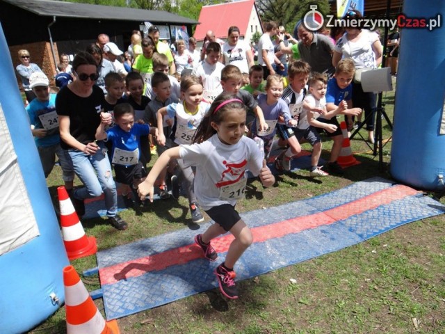 Festiwal Biegów Leśnych w Lublińcu 18.05.2019 - bieg dzieci i młodzieży.