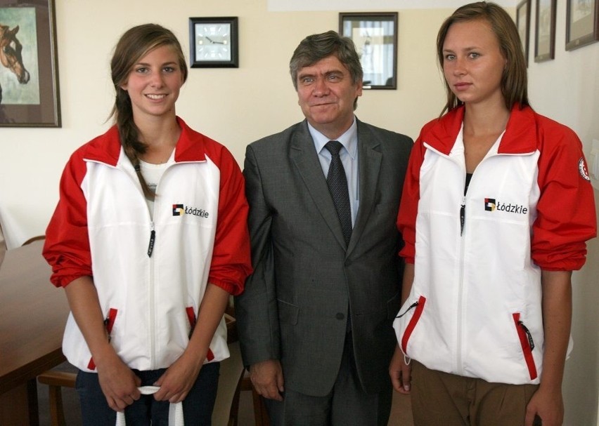 Katarzyna Kociołek i Karolina Baran, złote medalistki...