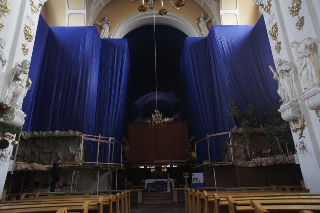 Jest już gotowy jeden z największych w Europie ruchomych żłóbków, który znajduje się w kościele ojców Franciszkanów w Poznaniu