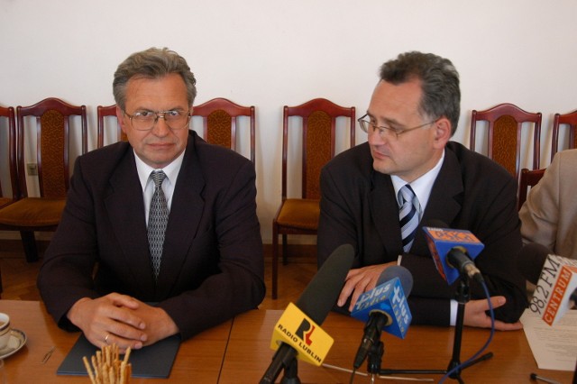 Krzysztof Michałkiewicz i Andrzej Pruszkowski