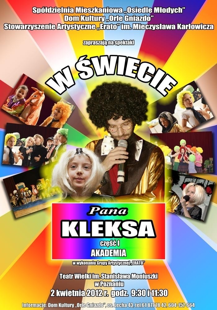 Poznań: Pan Kleks w Teatrze Wielkim [ZDJĘCIA Z PRÓBY]