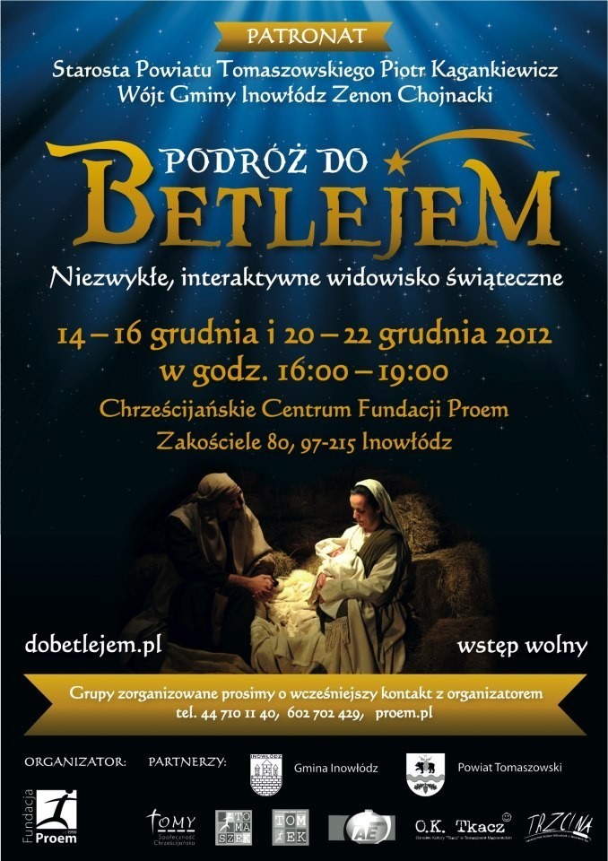 Betlejem w Zakościelu: Już w piątek premiera wyjątkowego ekumenicznego widowiska