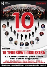 Dziś w hali OSiR w Wągrowcu wielki koncert. 10 śpiewaków, Polaków i Ukraińców, zaśpiewa przeboje operetkowe i musicalowe