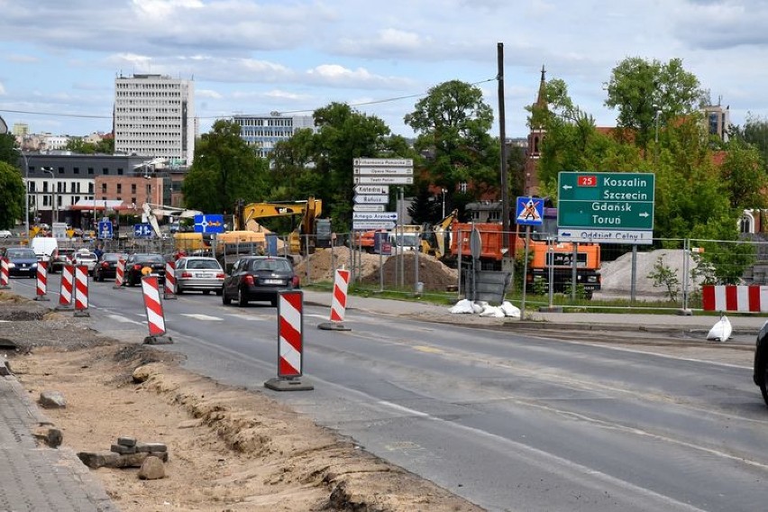 Przebudowa ulicy Kujawskiej trwa w najlepsze. Wiążę się to z...