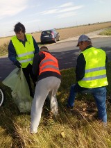 Z myślą o środowisku posprzątano wieś. -Skala zaśmiecenia mocno mnie zaskoczyła opowiada sołtys Jolanta Paszek