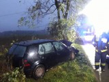 Wypadek w Gowidlinie, dwie osoby poszkodowane