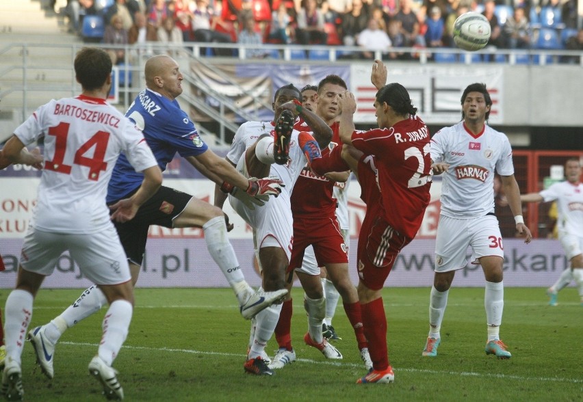 Widzew wygrywa w Gliwicach z Piastem. Zwycięski gol w 90. minucie [ZDJĘCIA]