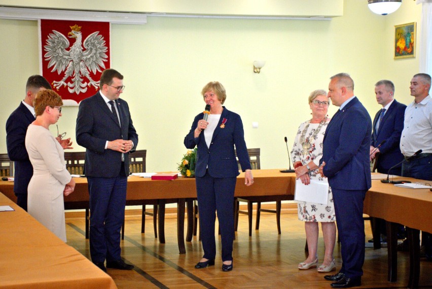 Podczas sesji Rady Gminy Bolesław Krystyna Kowalewska...