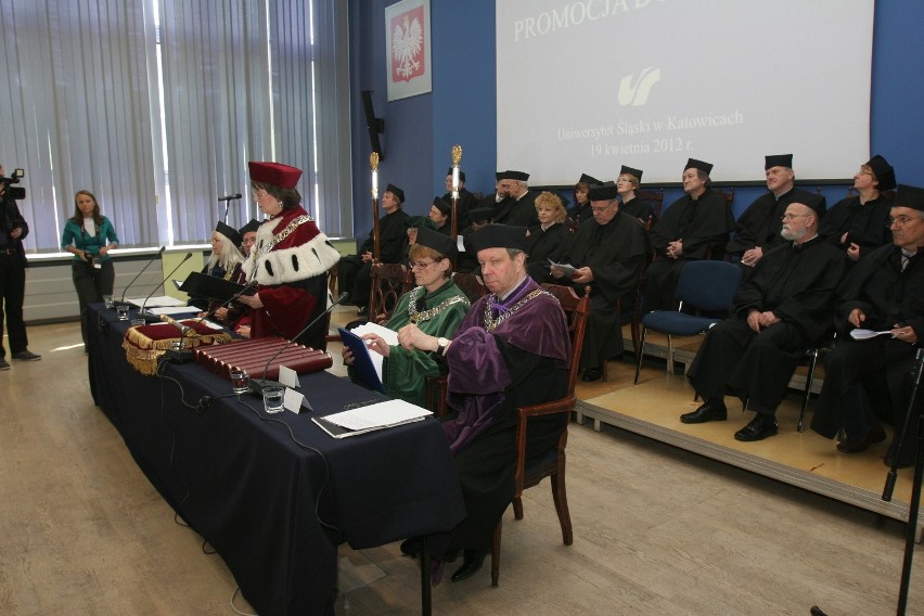 Promocje doktorskie na Uniwersytecie Śląskim