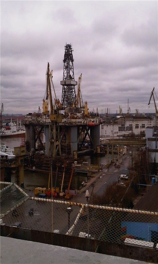 Gdańska stocznia wyspecjalizowała się w remoncie platform wiertniczych