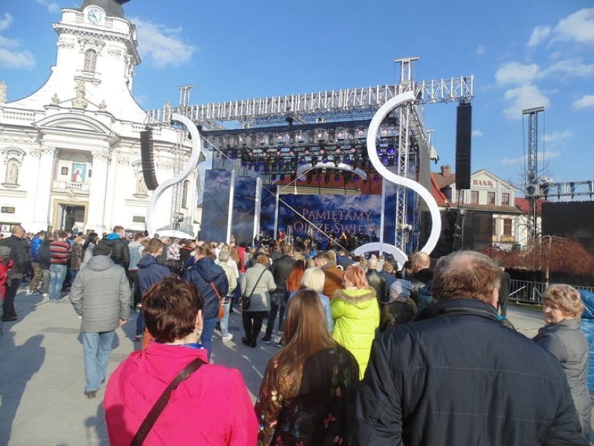 Tym razem koncert dla Jana Pawła II w Wadowicach nie...