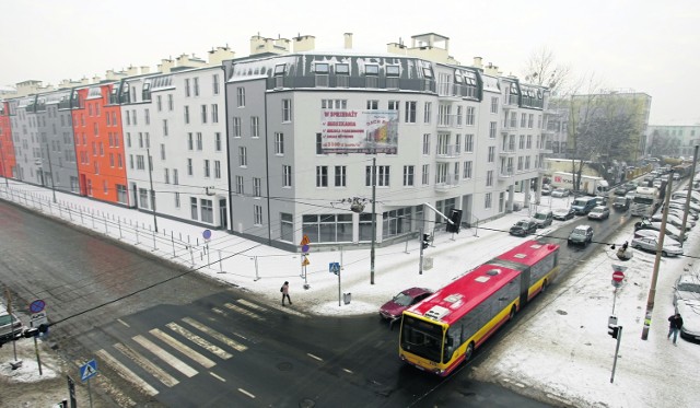Duży kompleks mieszkaniowy stawia w centrum Wrocławia przy ul. Kościuszki firma Dachbud