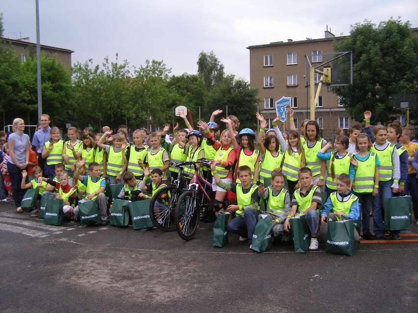 Mali rowerzyści z Pyskowic wygrali ogólnopolski konkurs 